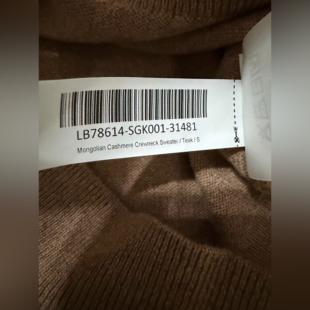 Quince Mongolian Cashmere Crewneck Sweater - Picture 3 of 4